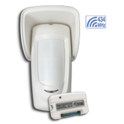 IR-1000W Detector inalámbrico doble infrarrojo para exteriores. Incluye receptor Universal RX-W